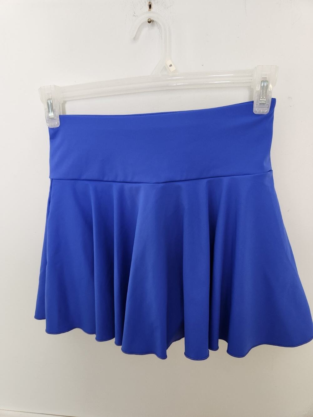 New Halara Skort Skirt Sz Small Womens Athletic Mini Pleated Tennis Blue Purple